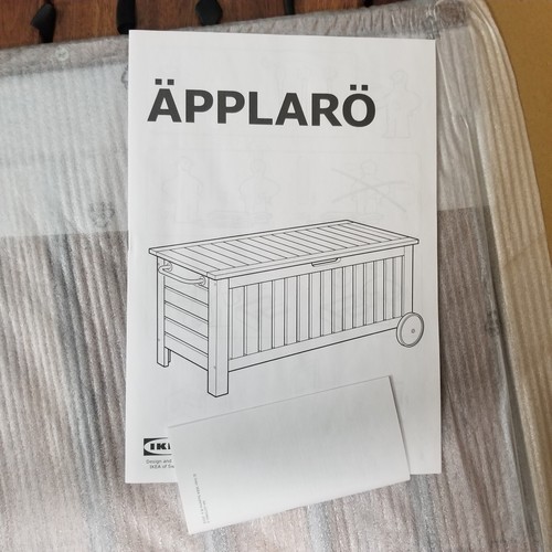 Ikea applaro storage bench - ikea,